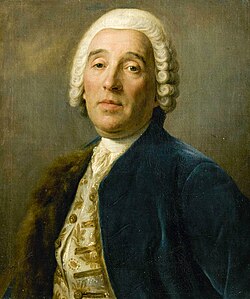 Portrait of Francesco Bartolomeo Rastrelli