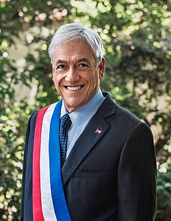 Portrait of Sebastián Piñera