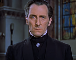 Portrait of Peter Cushing