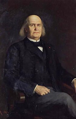 Portrait of Charles Marie René Leconte de Lisle