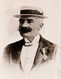 Portrait of Emilio Salgari