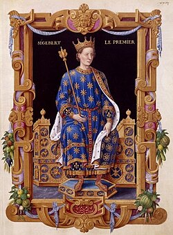 Portrait of Sigebert I