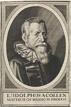 Portrait of Ludolph van Ceulen