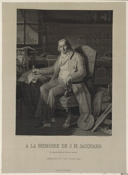 Portrait of Joseph Marie Jacquard
