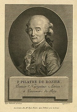 Portrait of Jean-François Pilatre de Rozier