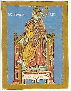 Portrait of Alfonso III of Asturias