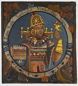 Portrait of Túpac Inca Yupanqui
