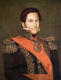 Portrait of Juan Manuel de Rosas meow