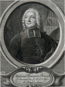 Portrait of Antoine François Prévost