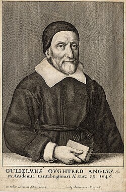 Portrait of William Oughtred