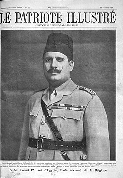 Portrait of Fuad I of Egypt