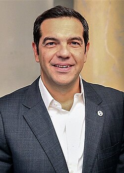 Portrait of Alexis Tsipras