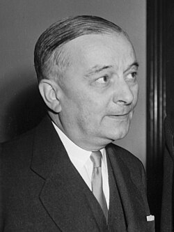 Portrait of Georges Bidault
