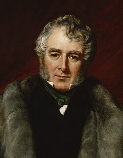 Portrait of William Lamb, 2nd Viscount Melbourne