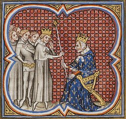 Portrait of Childebert II