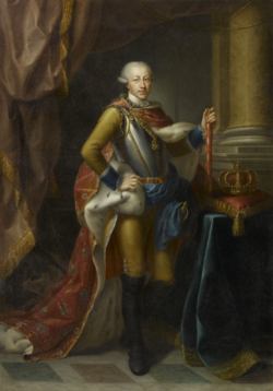 Portrait of Vittorio Amadeo III of Sardinia