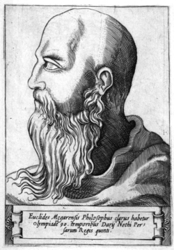 Portrait of Euclid of Megara