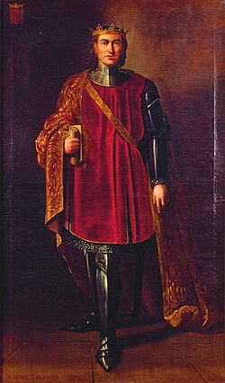 Portrait of James II of Aragon