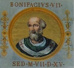 Portrait of Boniface VII