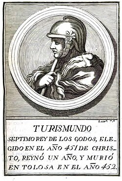 Portrait of Thorismund