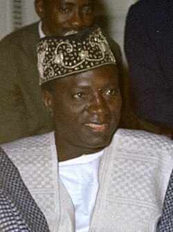 Portrait of Modibo Keïta