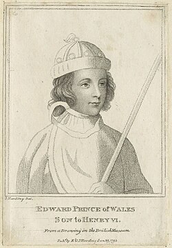 Portrait of Edward of Westminster