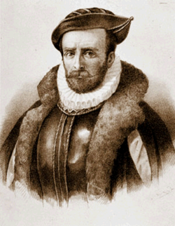Portrait of Álvaro de Mendaña de Neira