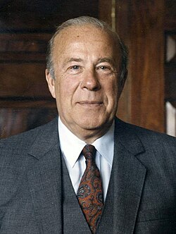 Portrait of George Shultz