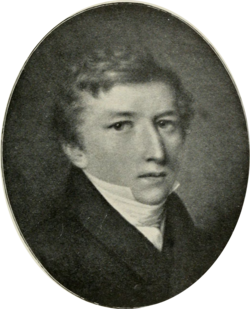 Portrait of Johan August Arfwedson