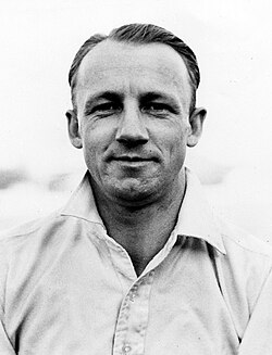 Portrait of Don Bradman