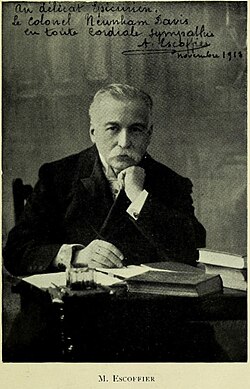 Portrait of Auguste Escoffier