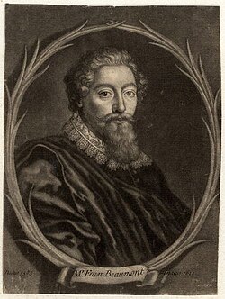 Portrait of Francis Beaumont