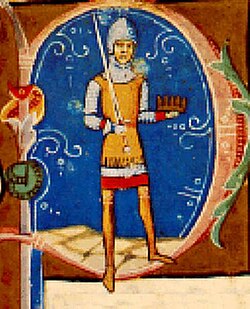 Portrait of Peter, King of Hungary