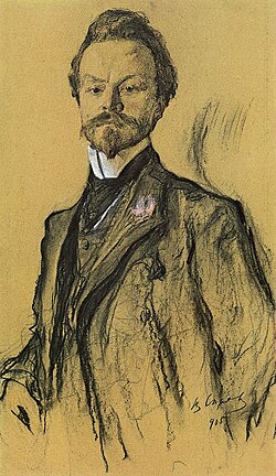 Portrait of Konstantin Balmont