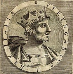 Portrait of Berengar II of Italy