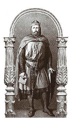 Portrait of Theobald I of Navarre