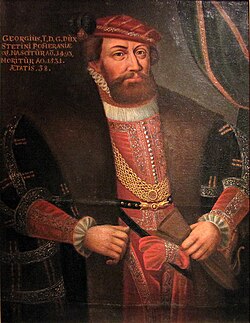 Portrait of George I, Duke of Pomerania