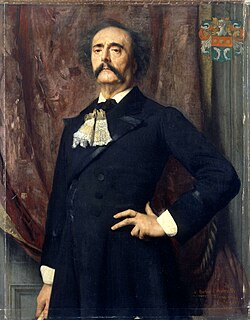 Portrait of Jules Amédée Barbey d'Aurevilly