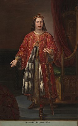 Portrait of Sancho III of Castile