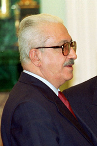 Portrait of Tariq Aziz