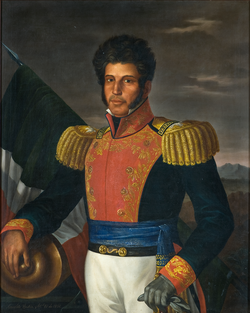 Portrait of Vicente Guerrero