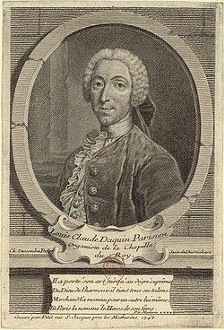 Portrait of Louis-Claude Daquin