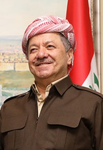 Portrait of Masoud Barzani