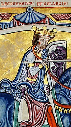 Portrait of Alfonso IX of León