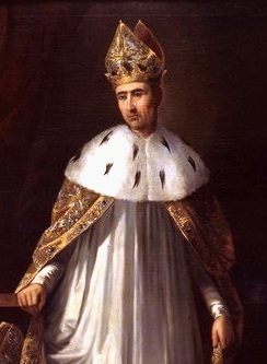 Portrait of Ramiro II of Aragon