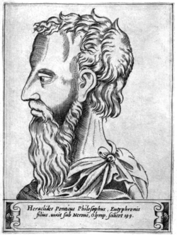 Portrait of Heraclides Ponticus