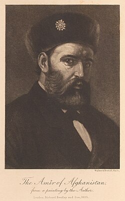 Portrait of Abdur Rahman Khan