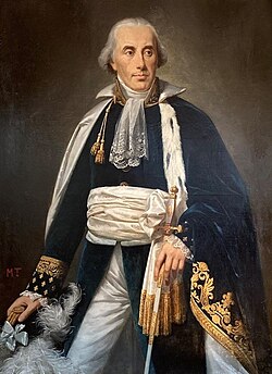Portrait of Louis de Bonald