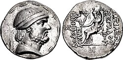 Portrait of Phraates II of Parthia