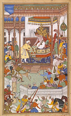 Portrait of Abdul Rahim Khan-I-Khana